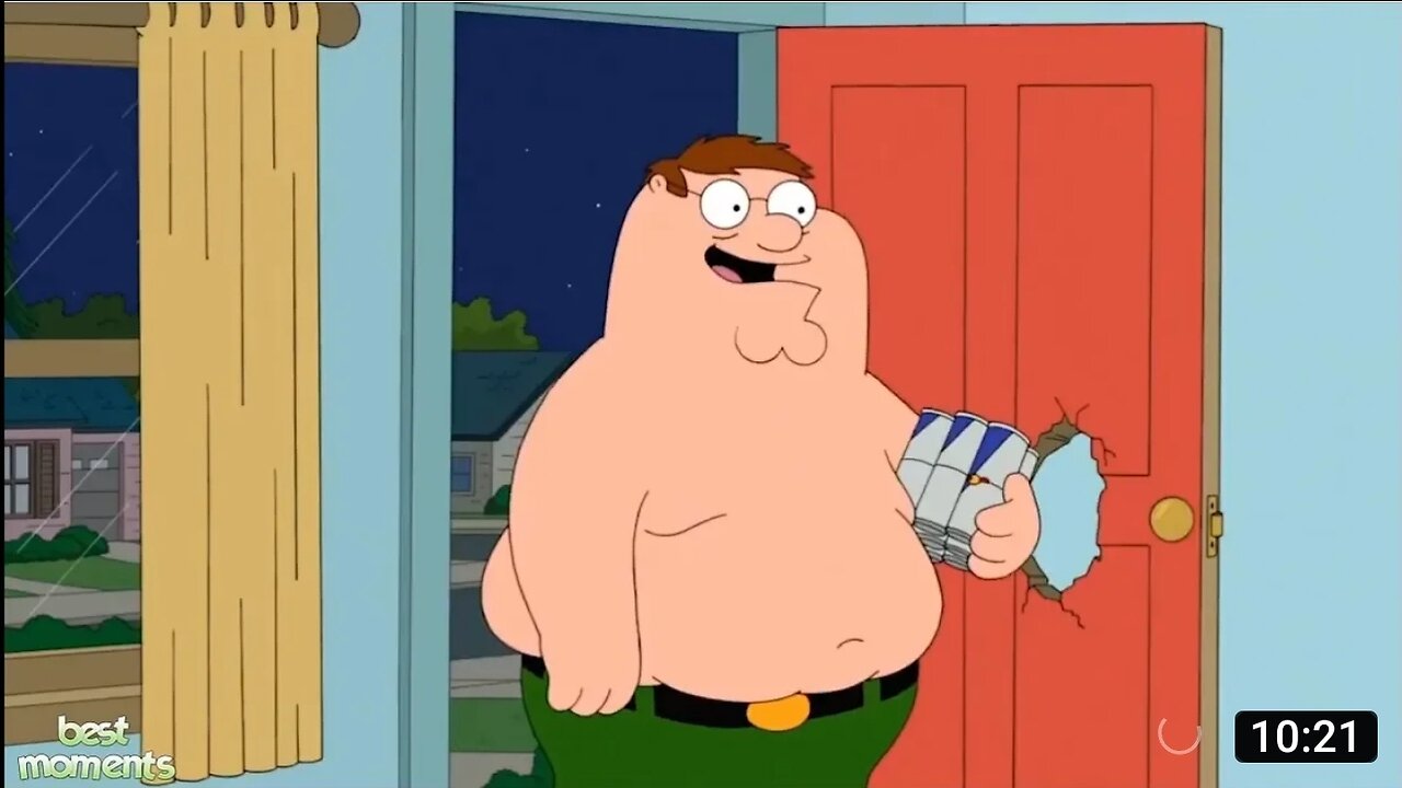 Peter loves RedBull - Family guy