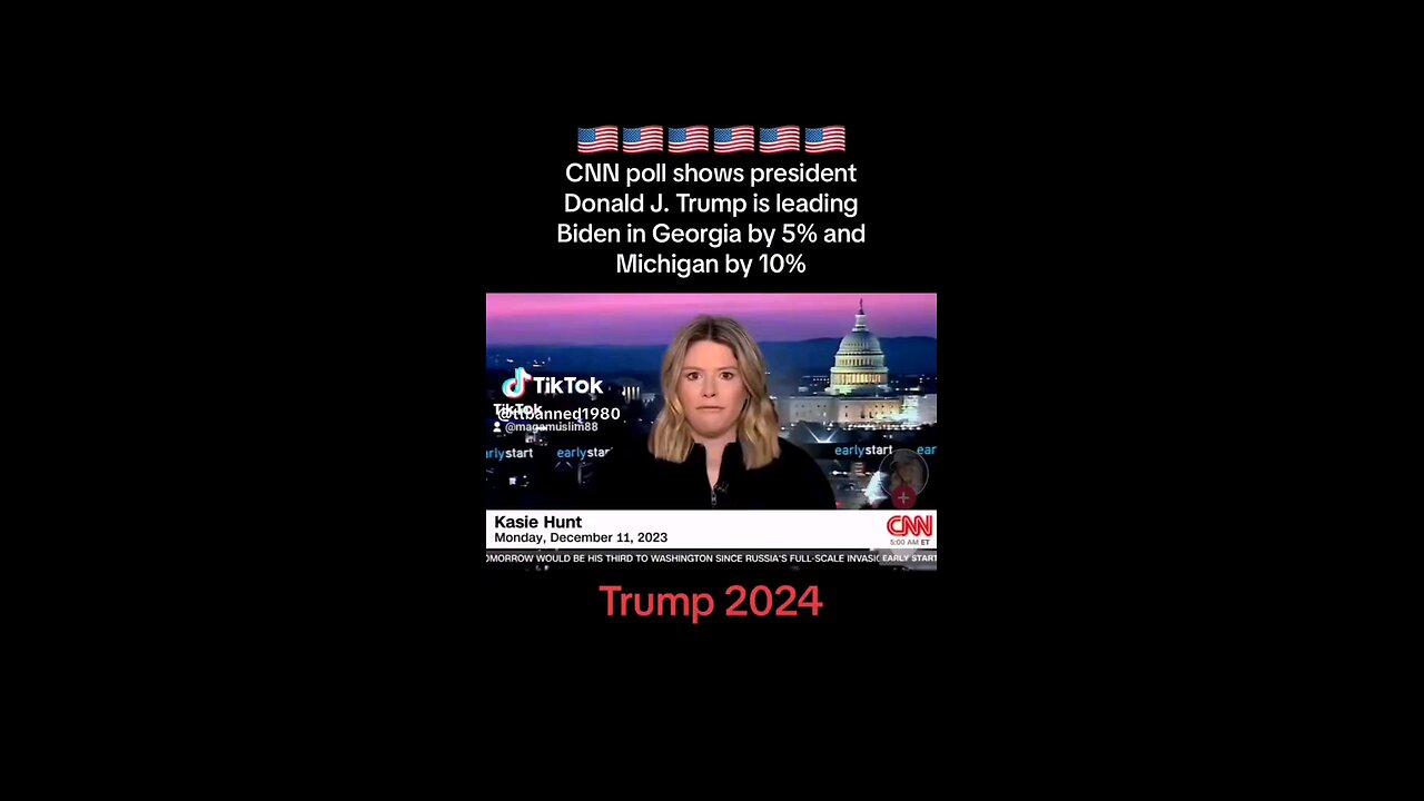 New CNN Poll says Trump is leading Biden in Georgia and Michigan