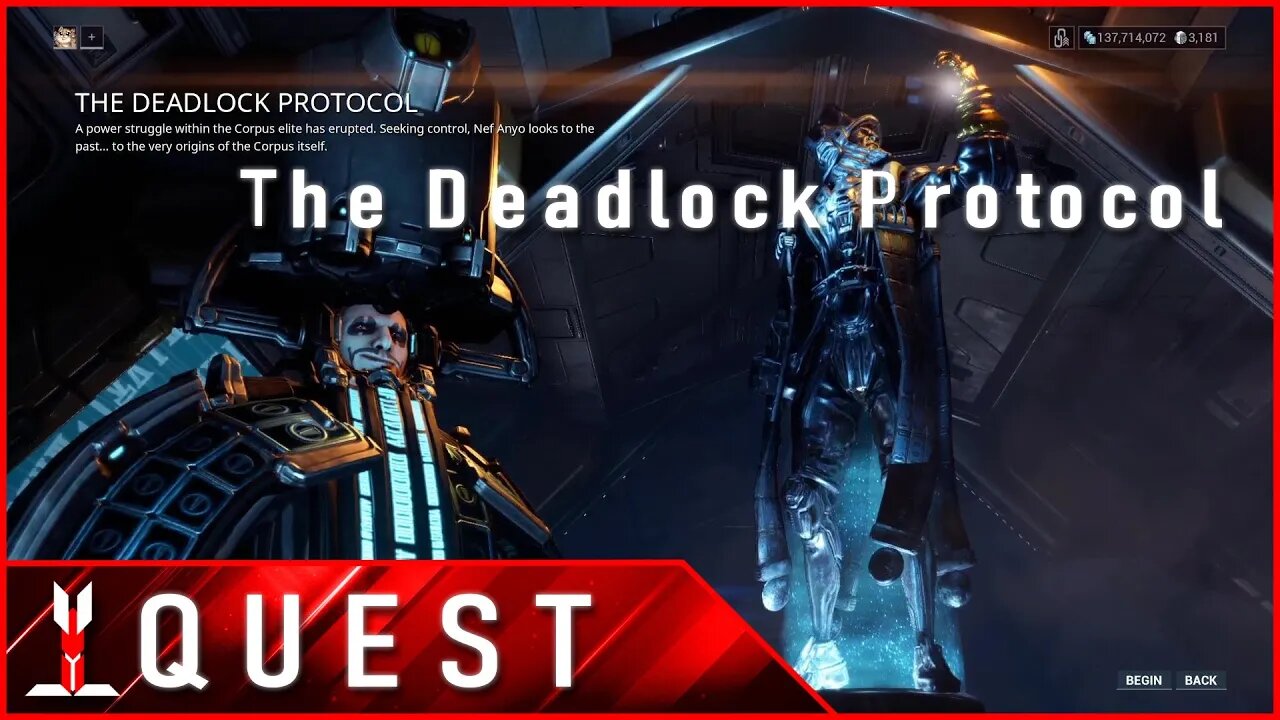 [Warframe | U28.2.1 | QUEST: THE DEADLOCK PROTOCOL] The Corpus Succession