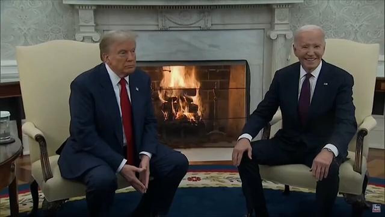 President Donald J. Trump meets Joe Biden at the White House!