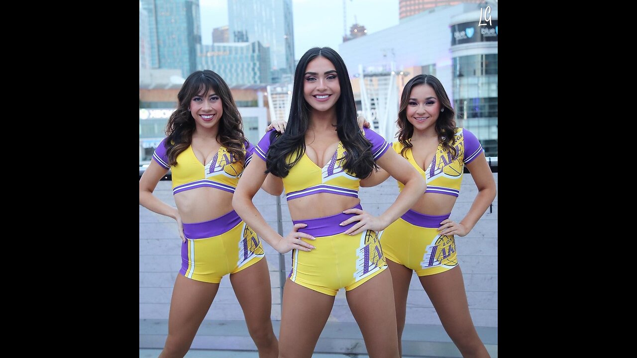 Laker Girls Dancers Golden 💜💛 Los Angeles Lakers NBA Basketball