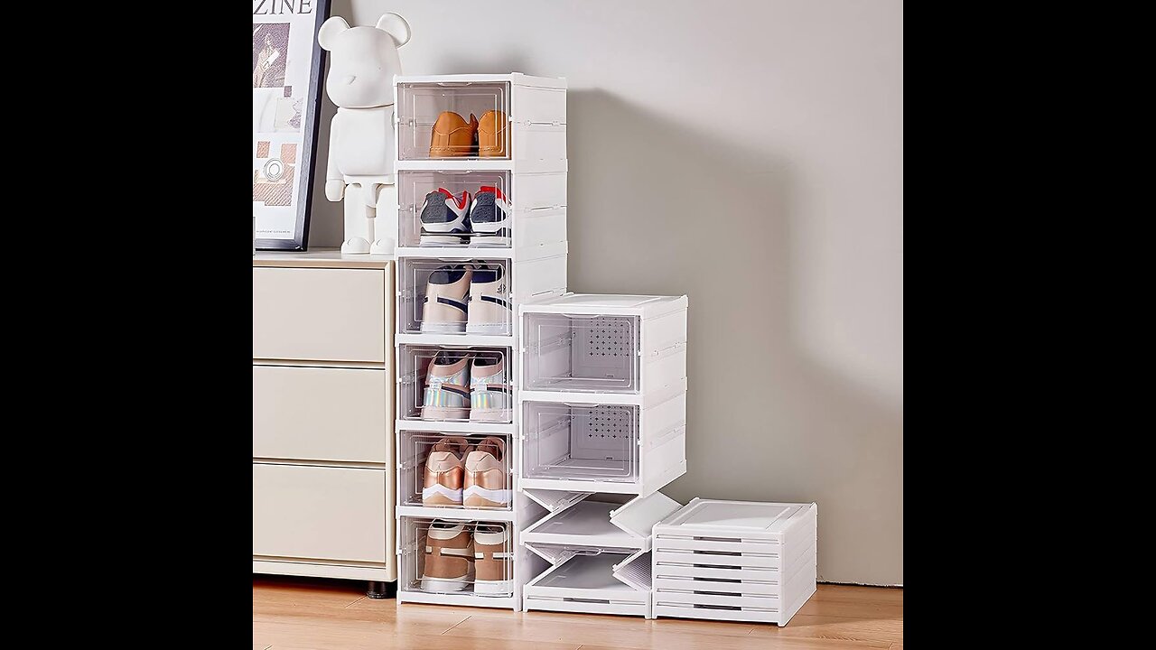 Shoe Organizer Box Foldable Rack Home Gadget