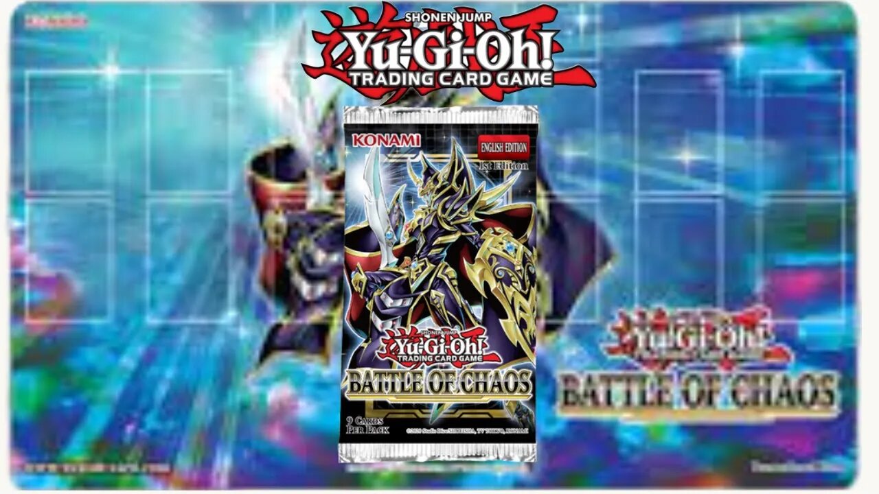 YU GI Oh Battle of chaos Pack Opening