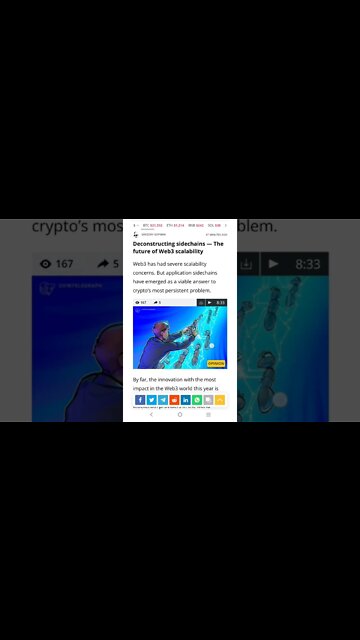 The Future Of Web3 Scalability #cryptomash #cryptomashnews #web3 #cryptonews #viralvideo2022