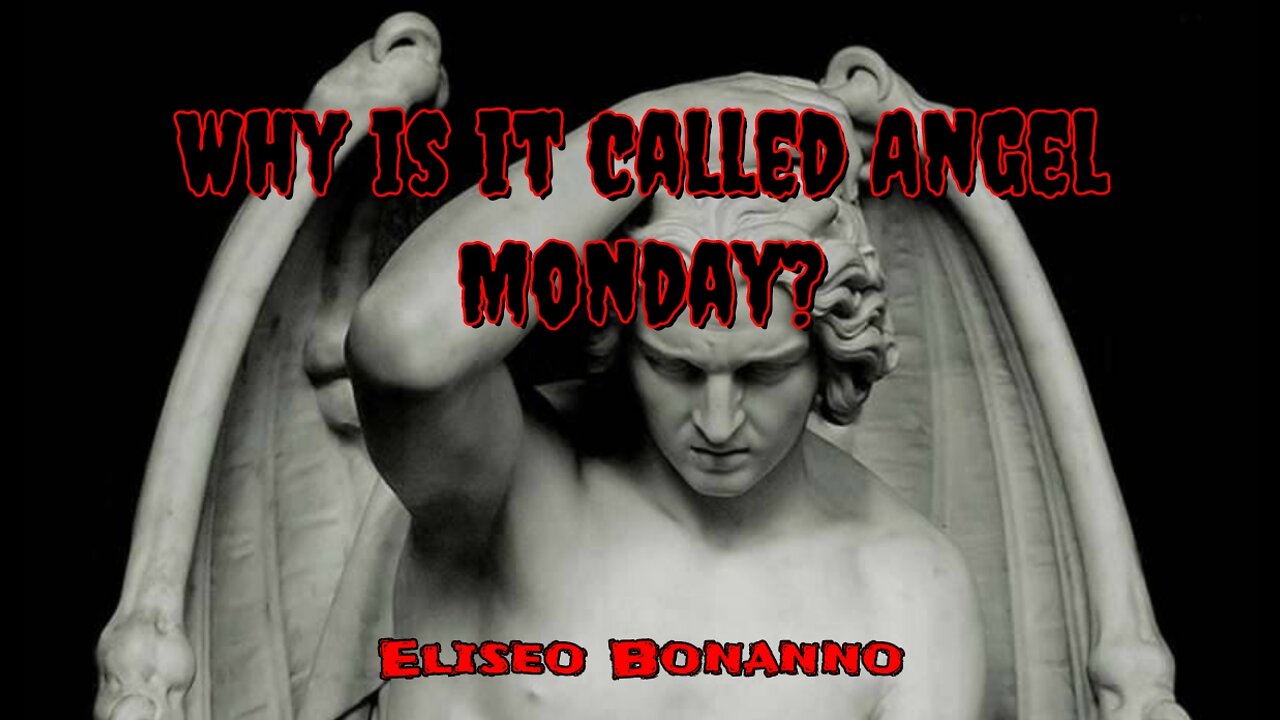 EASTER MONDAY(MONDAY OF THE ANGEL) IS DEDICATED TO THE REBEL CHERUB: LUCIFER