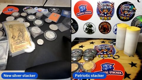 We're live with patriotic stacker!