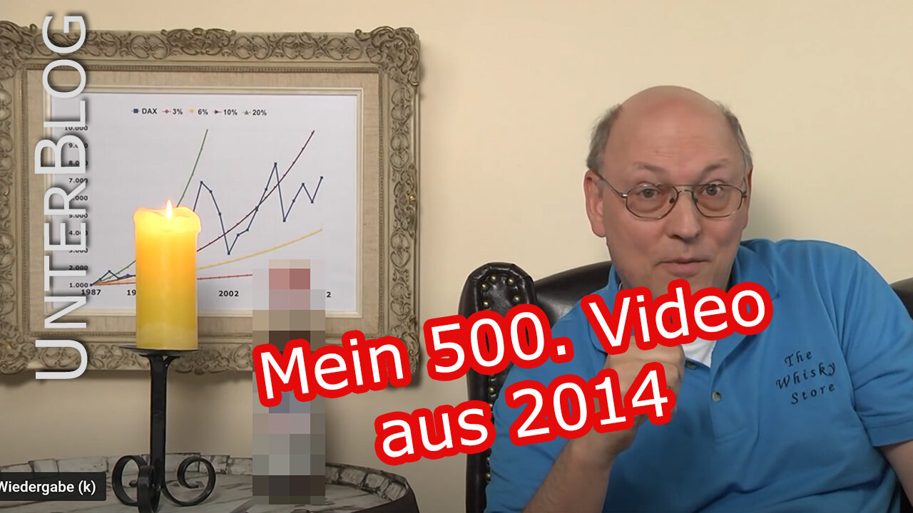 Das 500. Video - Statistik und Rückblick - Reupload 04/2014