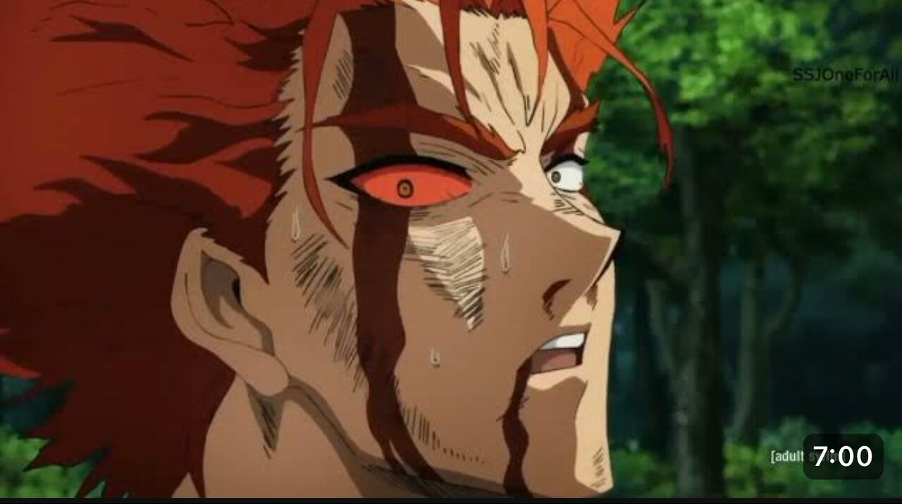 Garou vs Genos & Bang full fight - One Punch Man [eng dub]
