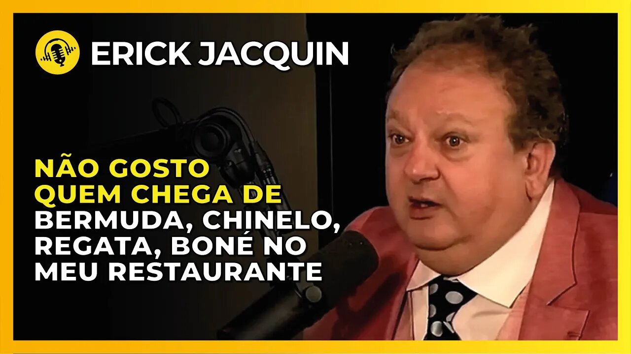 CELULAR DEVERIA SER PROIBIDO EM RESTAURANTE | ERICK JACQUIN - TICARACATICAST