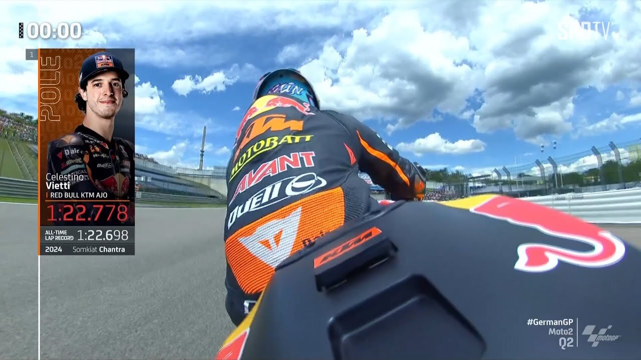 [MotoGP™] German GP - Moto2 Pole Position & Interview