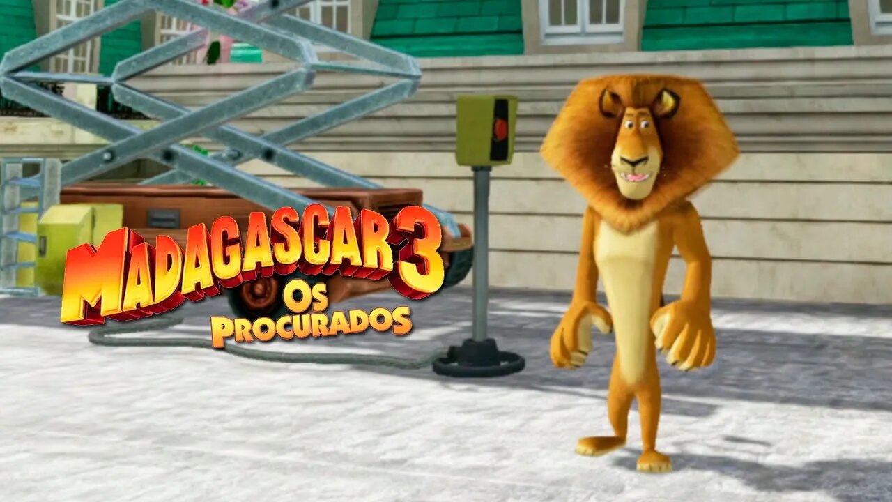 MADAGASCAR 3: OS PROCURADOS #16 - Os confusos telhados de Paris! (PT-BR)