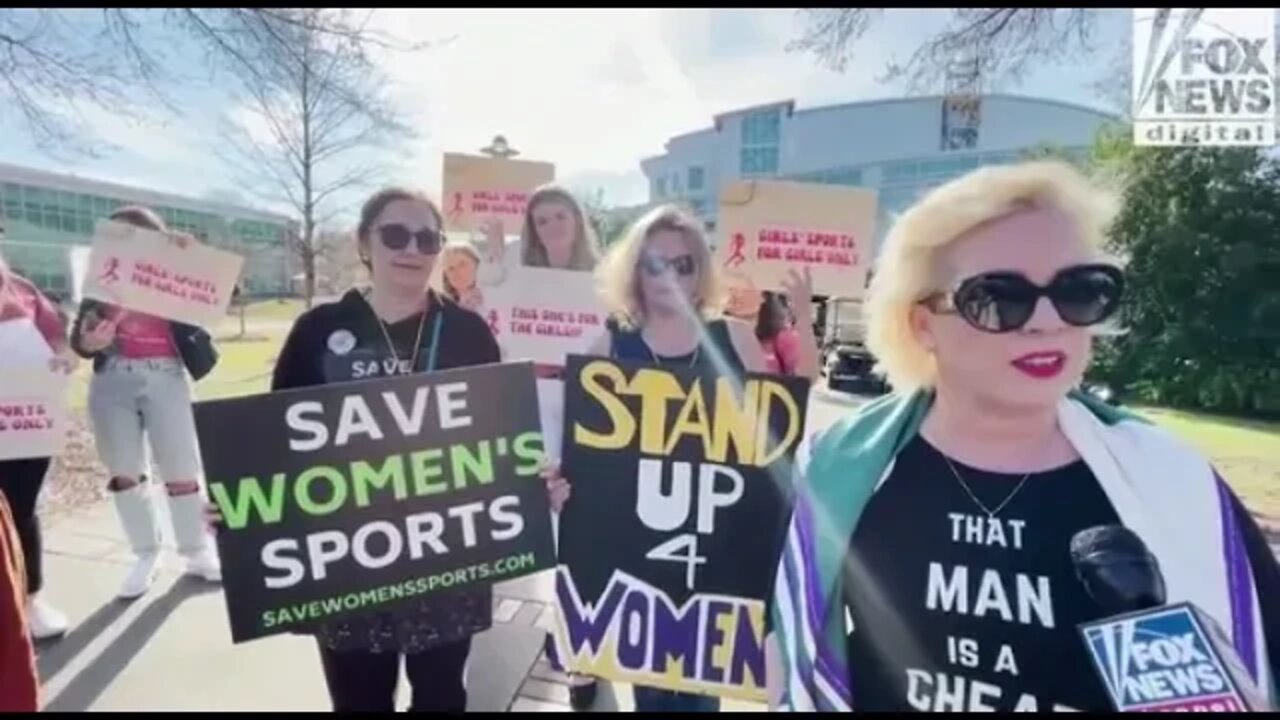 Fox News - Kellie-Jay interviewed outside the NCAA Championships in Atlanta