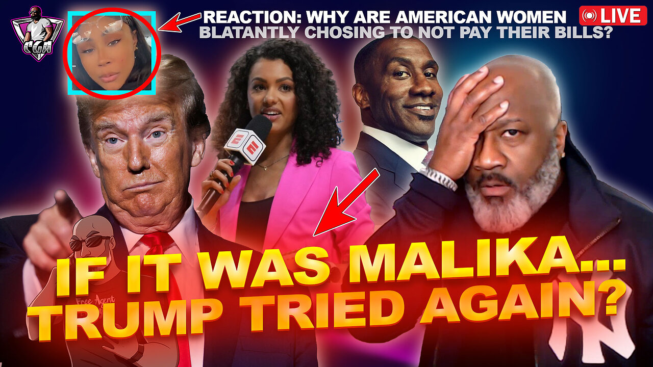 Did The Media Try To Downplay Trump Almost Getting Popped? | If Malika Was Shannon