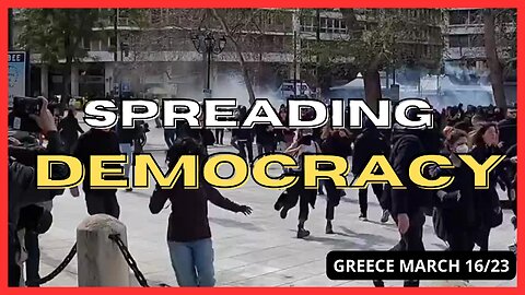 Clashes between civilians and police in GREECE
