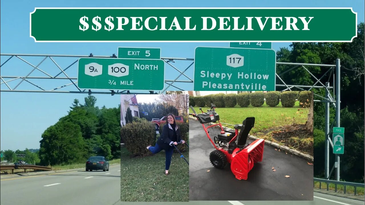 SOLD OUR FREE CURB TROY BILT SNOWBLOWER FOR $650 WE HAD TO DELIVER IT...TAKE A RIDE ON THE WILD SIDE