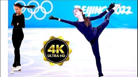 Анна Щербакова Anna SHCHERBAKOVA🇷🇺Practicing Short Program & @ 2022 Beijing Olympics (4K)