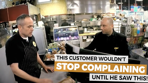 This Customer Wouldn't Stop Complaining Until He Saw THIS!