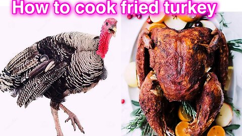 How to cook Fried Turkey 🦃 | Nigerians Style