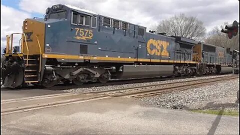 CSX C315 Loaded Coal Train from Sterling, Ohio April 20, 2024