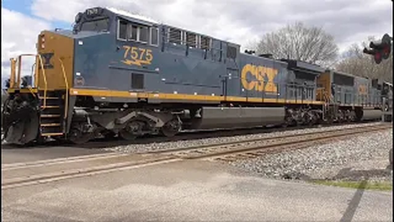 CSX C315 Loaded Coal Train from Sterling, Ohio April 20, 2024