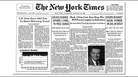 Dramatic Climate Change During The 1990s