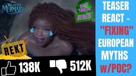 Little Mermaid Teaser Gets Wrecked | Reaction & Discussion