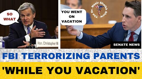 Josh Hawley Destroys FBI Director Chris Wray for Missing Meeting Using Private Jet to Go Vacation
