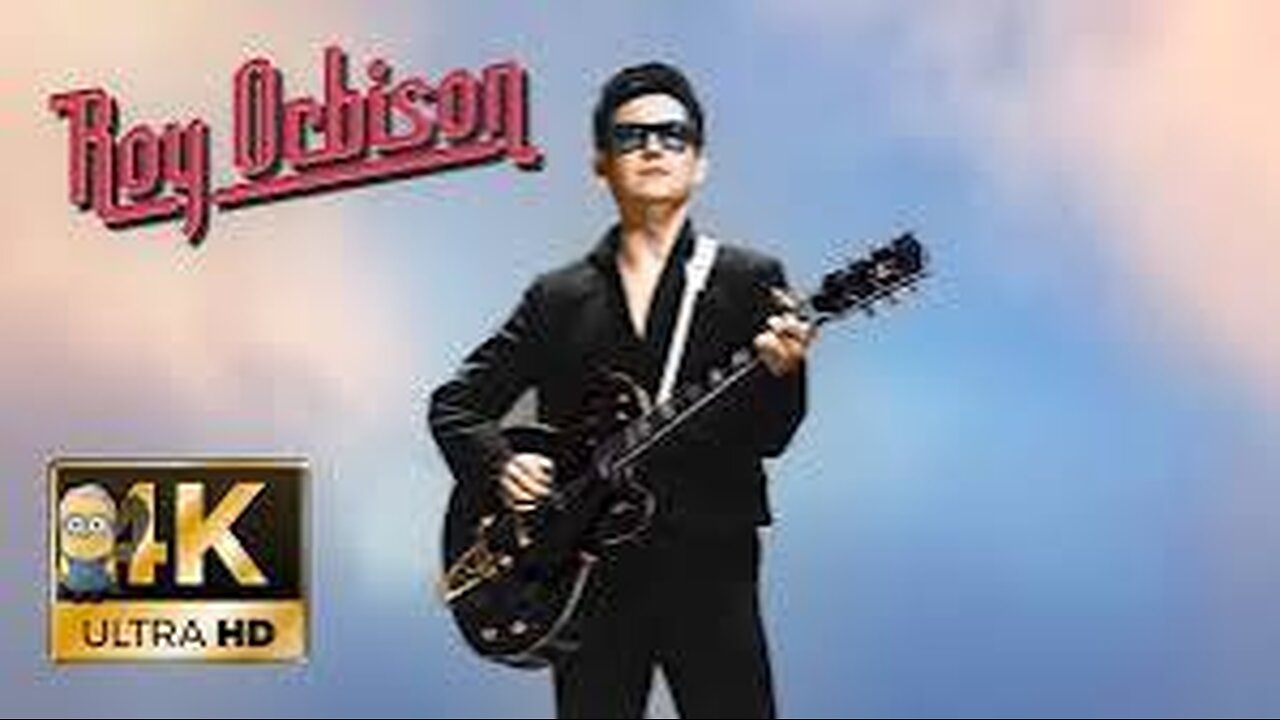 Roy Orbison AI 4K Colorized Restored - "Oh, Pretty Woman" 1964 🎸Remastered Stereo🎸