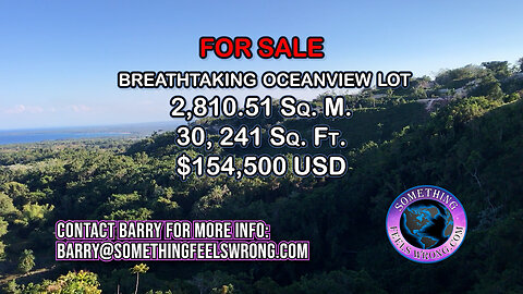 Real Estate for Sale - 2,810.51 Sq. M. (30,241 Sq. Ft.)- Oceanview Land – Loma Alta – Montana Y Mar
