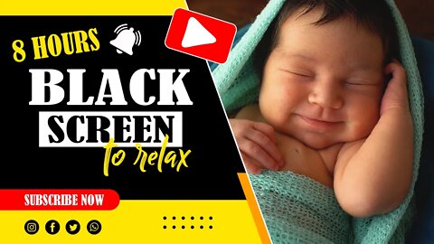 🎧 WHITE NOISE FOR NEWBORN SLEEPING AND RELAXING 👶 WHITE NOISE FOR BABY 🕒 8 HOURS BLACK SCREEN