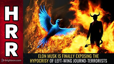 Elon Musk is finally exposing the HYPOCRISY of left-wing journo-terrorists