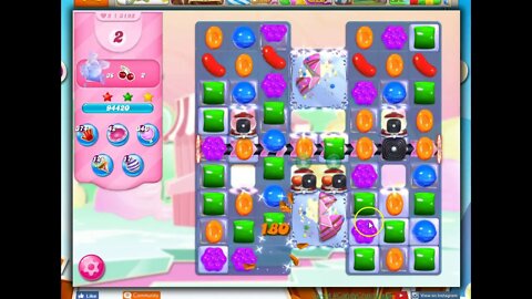 Candy Crush Level 3195 Talkthrough, 18 Moves 0 Boosters