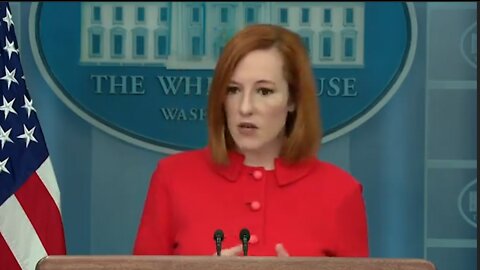 Psaki Physically Distressed After Reporter Calls Out Her Dishonest "Putin Price Hike"