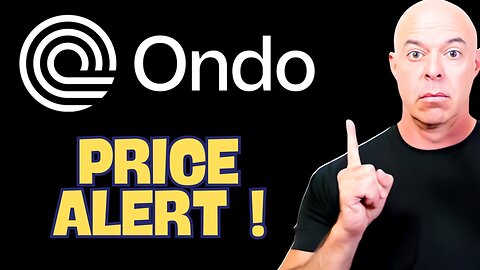 ONDO Price Alert ! Will This Price Last?