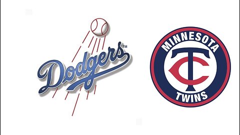 Dodgers @ Twins Game 1. MLB the Show 24.