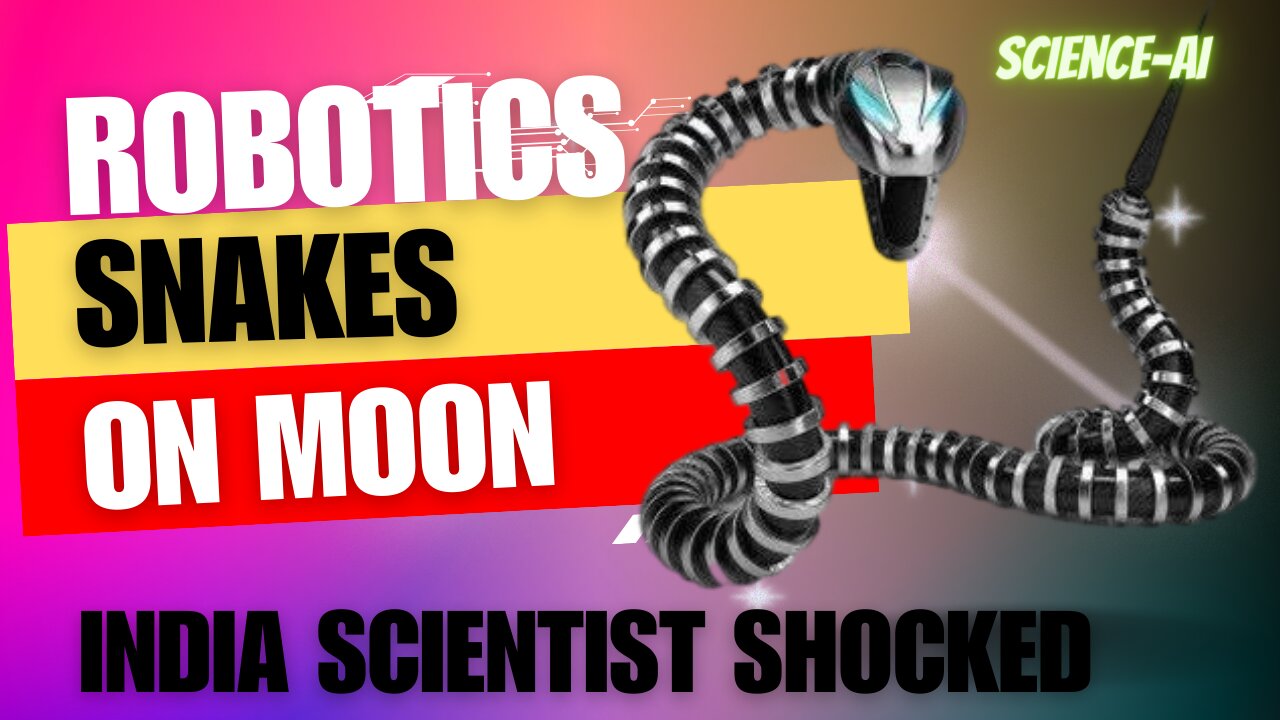 Robotics Snake On Moon