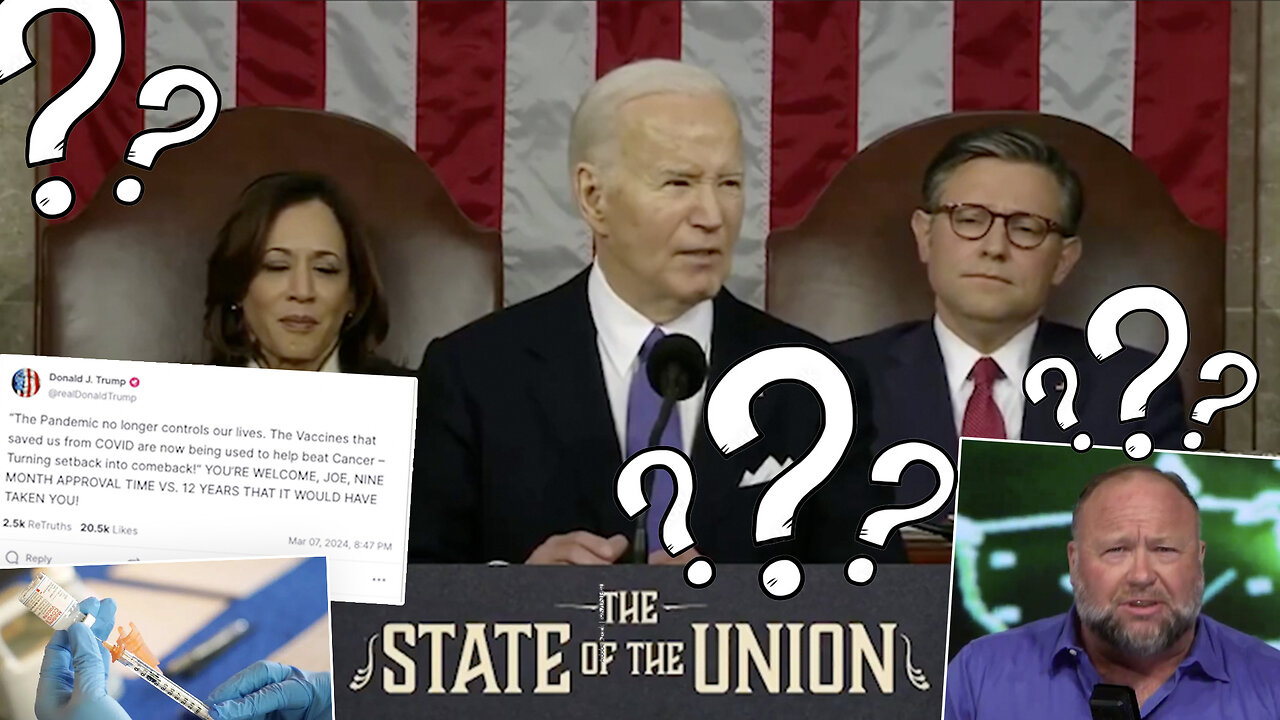 COVID Vaccines | "The Pandemic No Longer Controls Our Lives. The Vaccines That Saved Us from COVID Are Now Being Used to Beat Cancer." - Joe Biden (March 7th 2024) + WHAT DOES TRUMP'S RESPONSE MEAN?