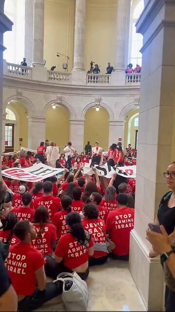 Pro-Hamas Protesters Storm Cannon House Office Building