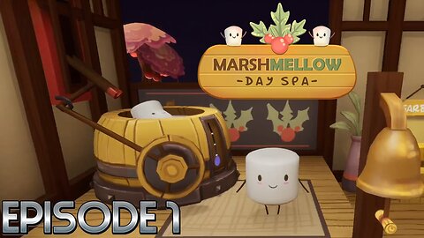 We Are A Marshmallow Can We Run The Hot Coco Spa Baths Perfectly? | Marshmellow Day Spa - Episode 1