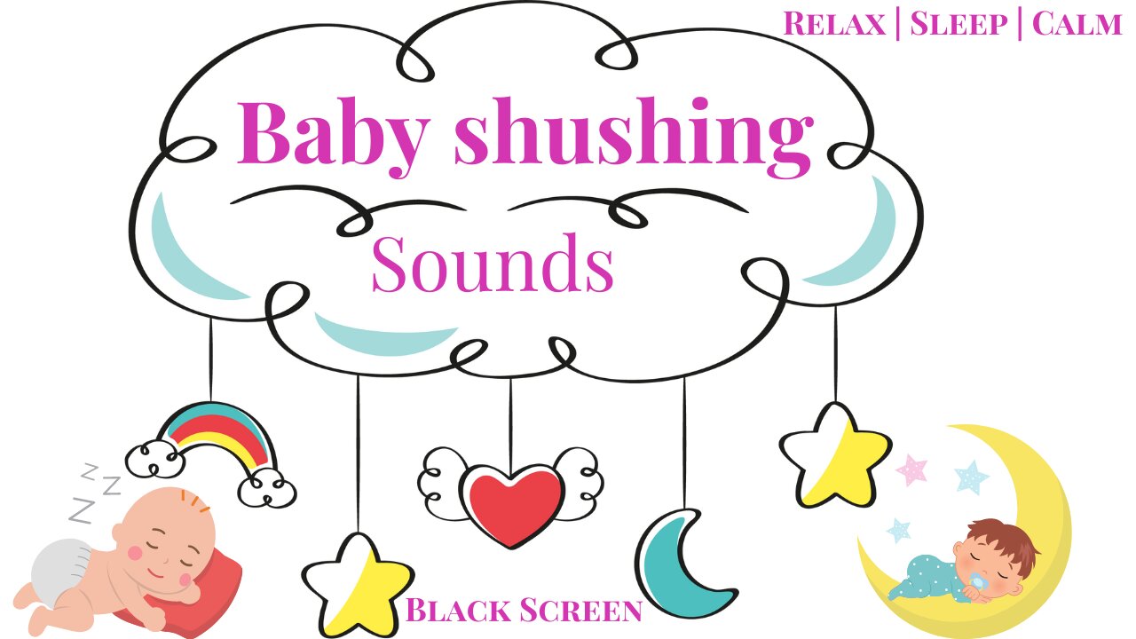 Baby Shushing shh noise 30 minutes | Loop It! | Baby Sleep Sounds