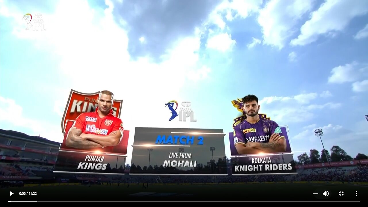 PBK vs KKR | TATA IPL 2023 Highlight | TATA IPL | Highlights