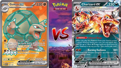 Pokemon TCG Live Golem EX Claydol VS Charizard EX Pidgeot EX!!