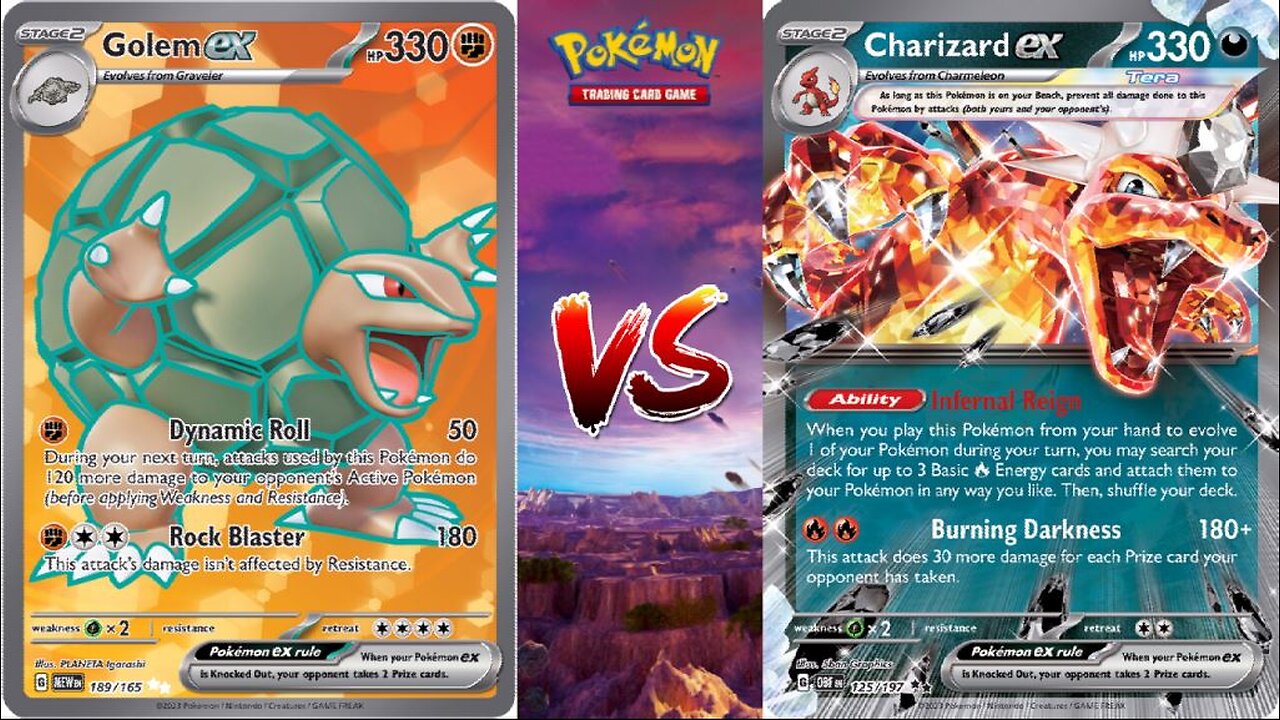 Pokemon TCG Live Golem EX Claydol VS Charizard EX Pidgeot EX!!