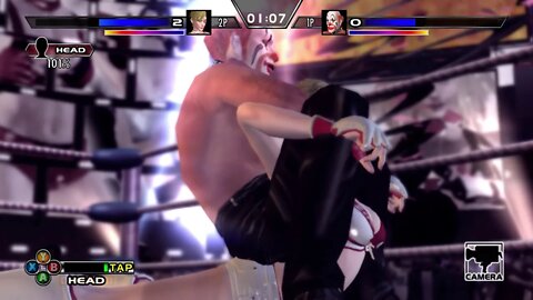 Rumble Roses XX - Sebastian perform camel clutch