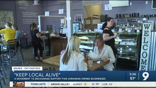 Shop local movement trying to bring support to Ukrainian owned business in Tucson