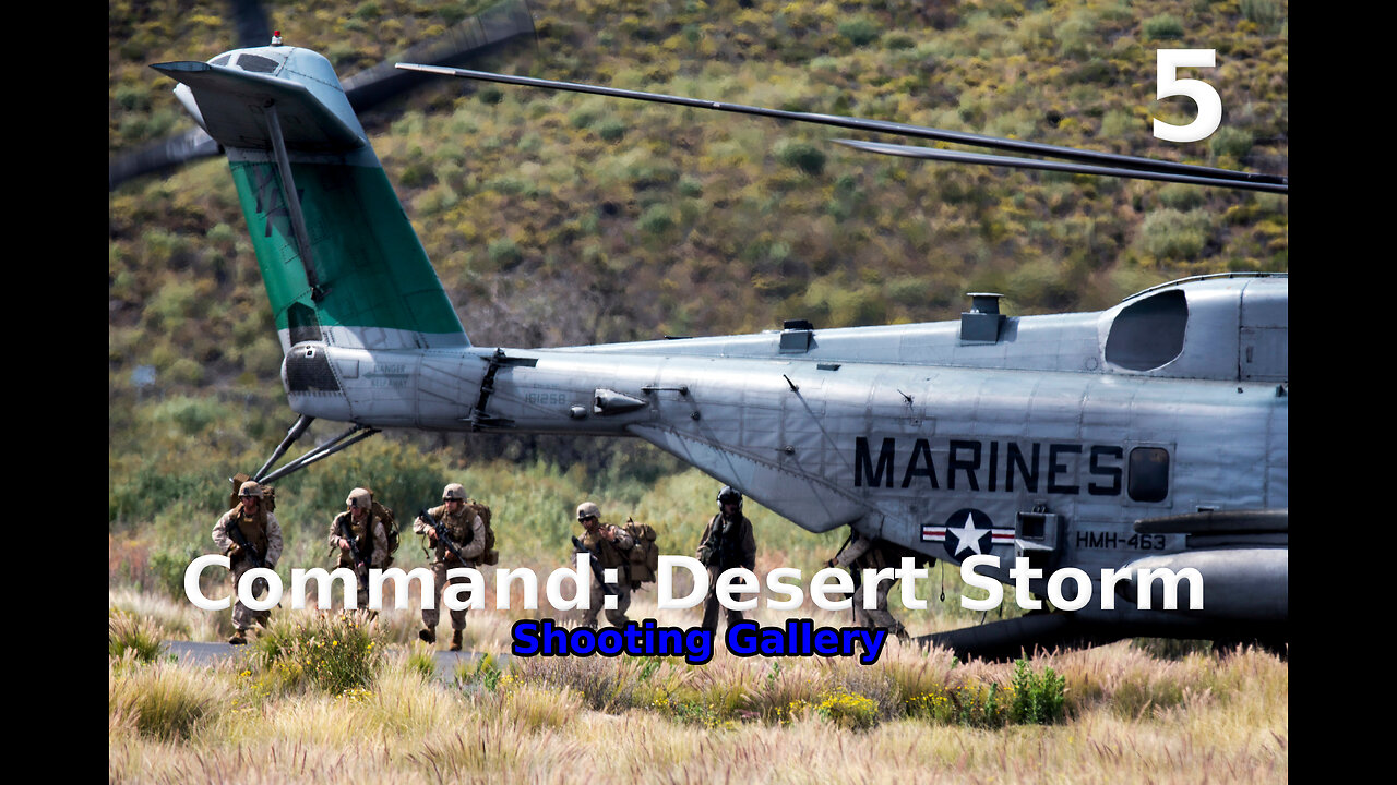 Command: Desert Storm Shooting Gallery walkthrough pt. 5/5