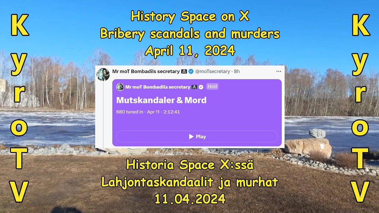 History Space on X - April 11, 2024 (English subtitles)