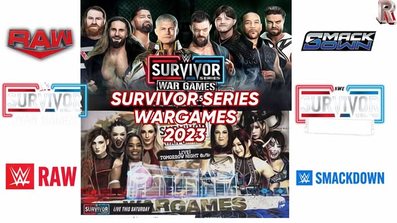 2023 Men's & Women's Survivor Series WarGames Matches
