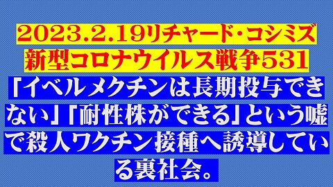 2023.02.19 リチャード・コシミズ新型コロナウイルス戦争５３１