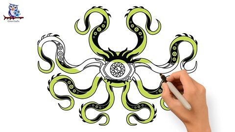How To Draw Gargantos Multiverse of Madness - Tutorial